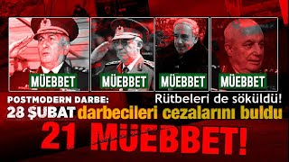28 Şubat Darbecileri Cezasını Buldu. Çevik Bir Ile Çetin Doğan Cezaevine Girecek.