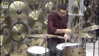 Mark Guiliana - Sabian Artisan Elite Cymbals demo Live at NAMM 2017