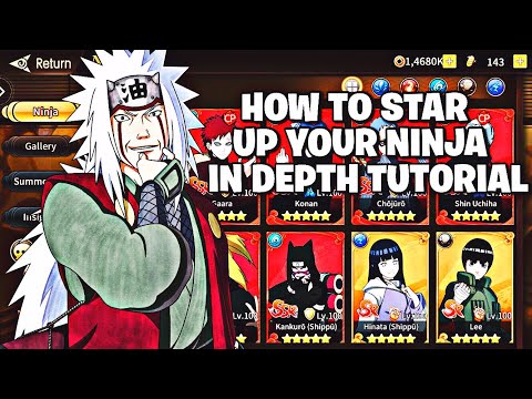 God Of Shinobi Rebirth:How To Star Up Ninja In Depth Tutorial