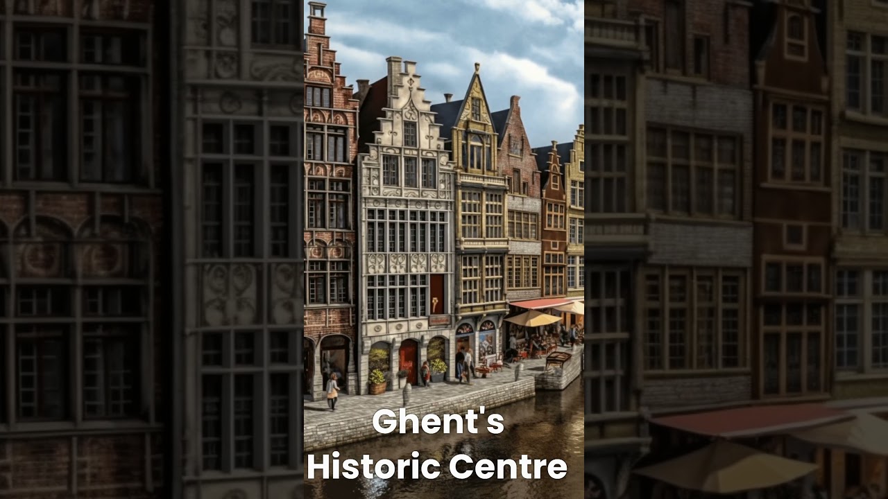 Belgium Landmarks Reimagined by AI
