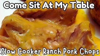 Slow Cooker Ranch Pork Chops