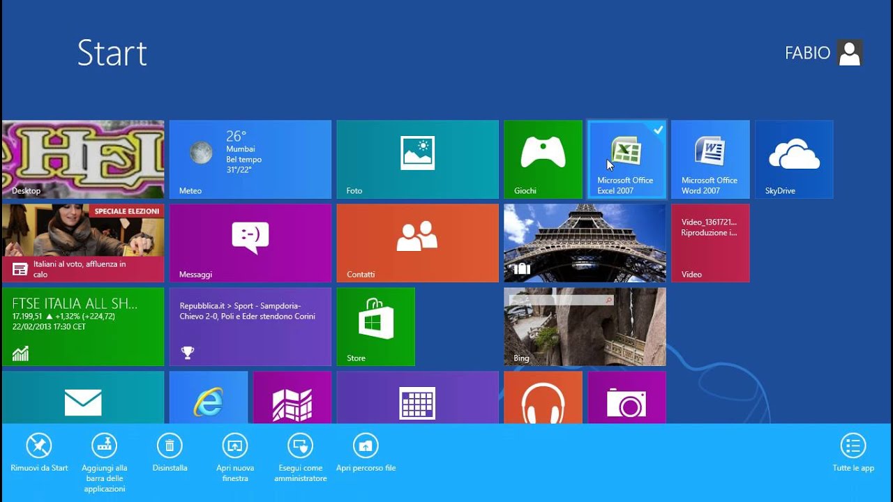 windows 8 tutorial parte 3 - YouTube