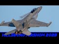 2023 ea18g growler twilight demo  oregon airshow 3d binaural audio