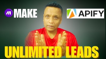 Scrape Any Local Business Info With No Code Tools | Make.com, Apify