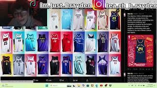 Leach reacts To 2024-25 NBA City Jerseys | November 17, 2024!