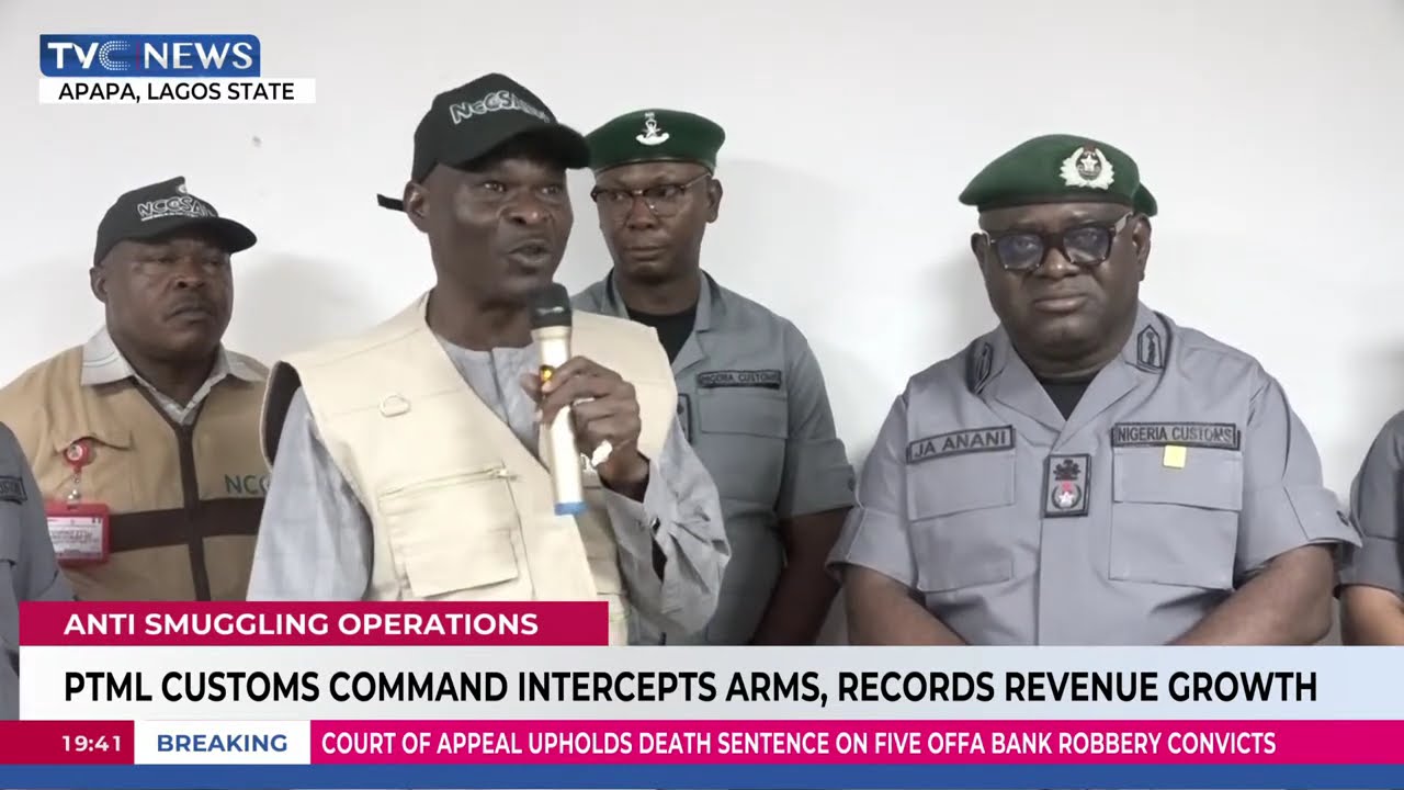 PTML Customs Command Intercepts Arms, Records Revenue Growth