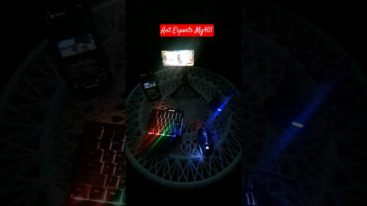 Игровой комплект MG401 для мобильных устройств | Клавиатура и мышь ANT ESPORTS MG401