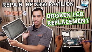 Cracked Screen? No Problem! HP Pavilion x360 LCD Assembly Replacement How to Guide