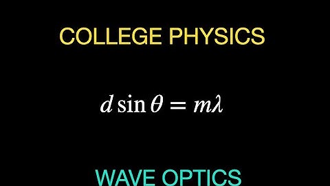 Physics Summary Chapter 27: Wave Optics