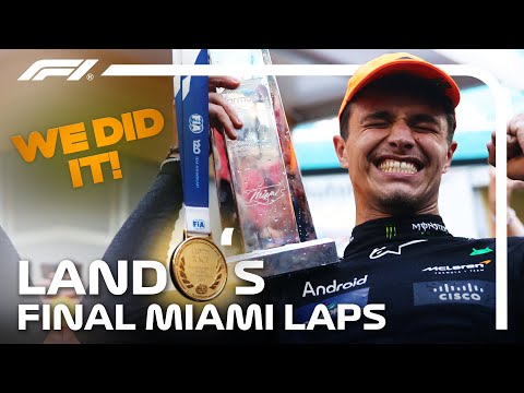 Experience Lando Norris Final Lap IN FULL! 