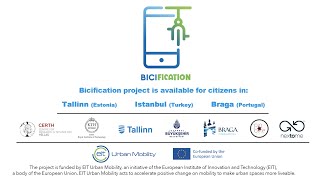 Pin Bike in Bicification Project: in Istanbul - Tallinn - Braga