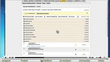 Configuration de PrestaShop + module Paypal (vidéo 3/3)