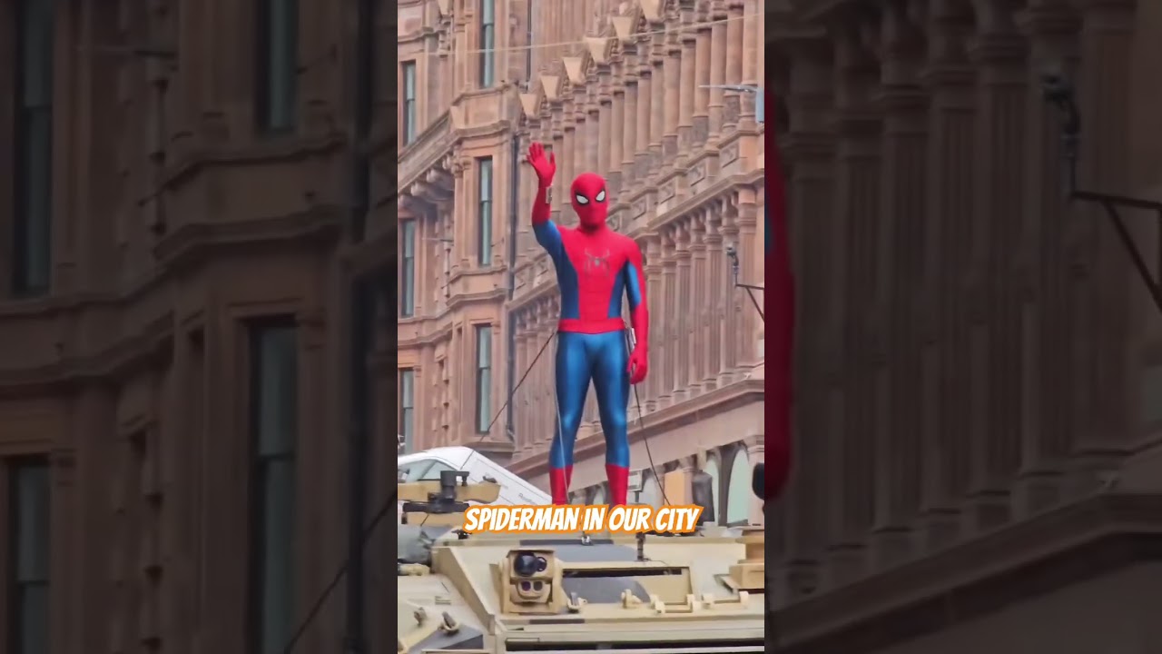 Spider-Man in New York! Real Movie Shooting Caught on Camera