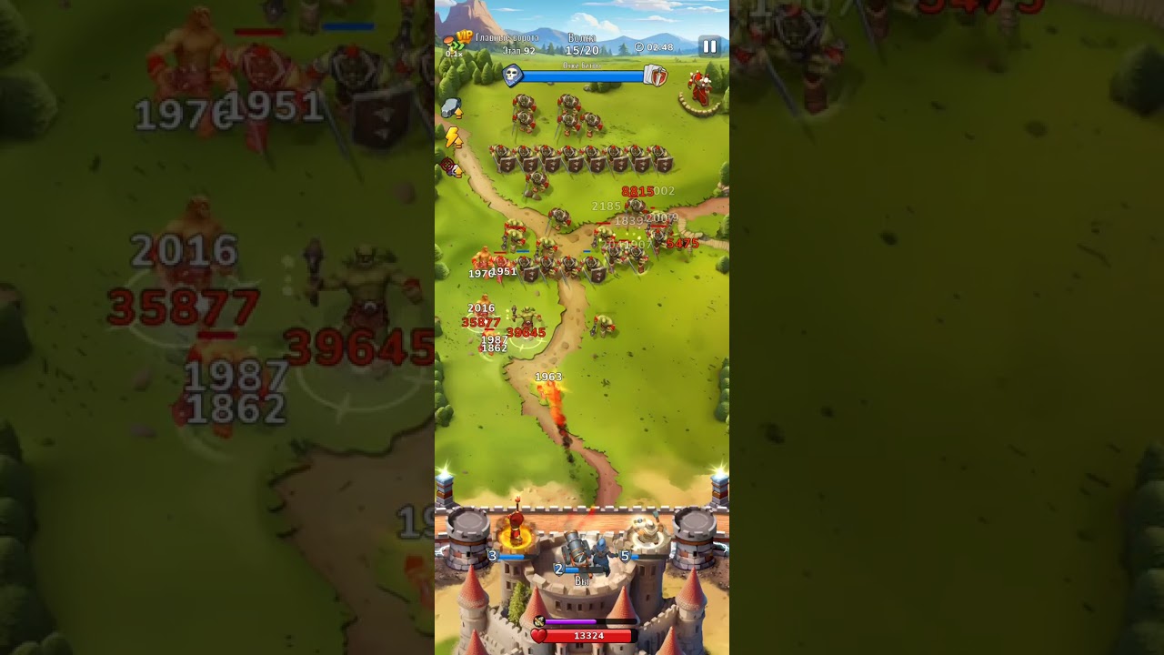 BOOM Castle /lvl 92/ Lavris and Furgul /3 stars!