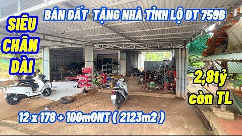 465💥 CẦN BÁN GẤP TRẢ NỢ , MẶT TIỀN TỈNH LỘ  ĐT 759B CHỦ ĐANG KINH DOANH VỊ TRÍ ĐÔNG ĐÚC 