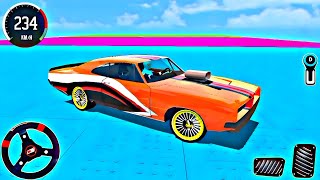 GT Car Stunt Master Racing Taxi Car Simulator 3D ; Mega Ramp Ultimate Races - Android Gameplay #9 screenshot 3