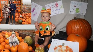 Our first pumpkin patch trip | Autumn vlog | Alesha Mae