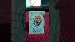 Ghana Stamps - The Royal Wedding - Prince Charles And Lady Diana, 1981 Ghana Stamps - The Royal Wedding - Prince Charles And Lady Diana, 1981