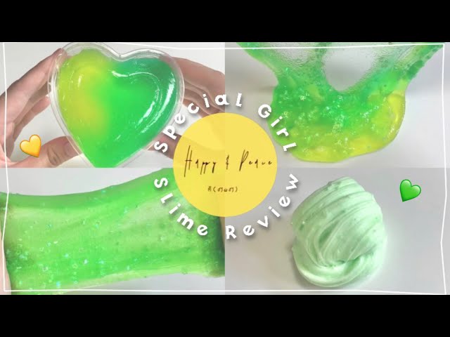 Special Girl第3弾のスライムレビュー💚❨のんのんのスライム❩