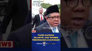 Fahri Hamzah Dilantik jadi Wakil Menteri Perumahan \u0026 Kawasan