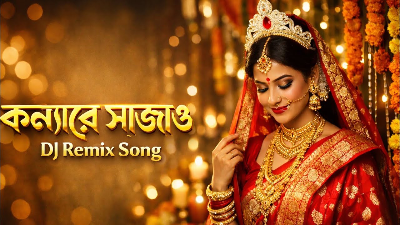 কন্যারে সাজাও - Official DJ Remix | Gaye Holud Special Wedding Song 2024