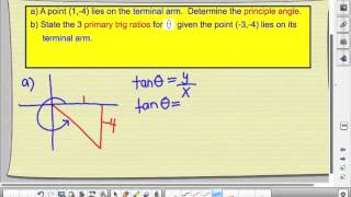 MHF4U Unit 4 Seminar Trigonometry Complimentary Angles - Part II