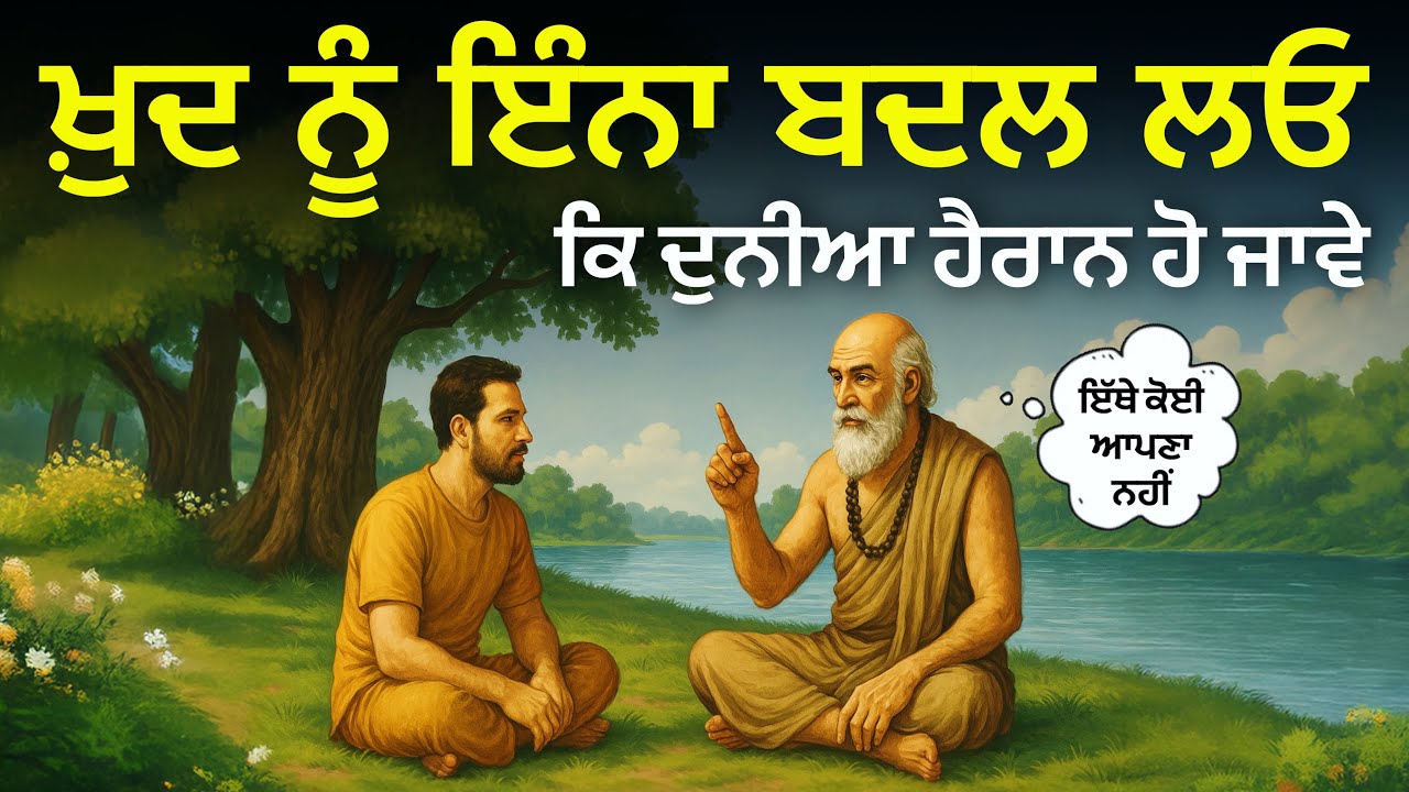 Трудно изменить жизнь, пока не усвоишь эти уроки жизни. Лучшие цитаты на пенджаби.