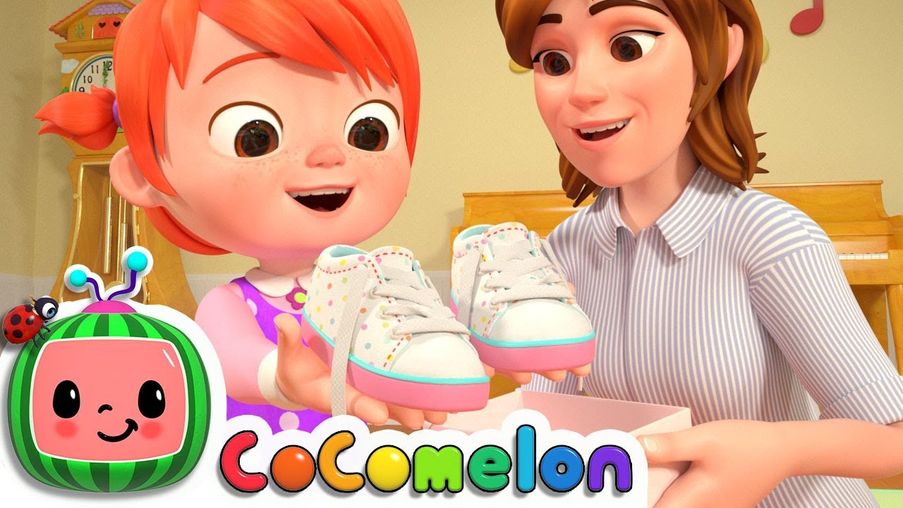 ⁣Tie Your Shoes Song | CoComelon Nursery Rhymes & Kids Songs