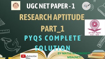 9th Jul 2022 UGC NET PAPER - 1| RESEARCH APTITUDE  PYQ COMPLETE SOLUTION IN #tamil | PART - 1| #ugc
