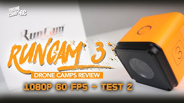 RUNCAM 3  - TEST #2 - 1080p 60fps - Review
