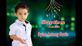 Dylan Antony Davis | Baptism