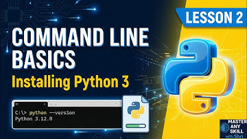 Lesson 2: Python 3 | Command Line Basics | Installing Python | Beginner Bootcamp