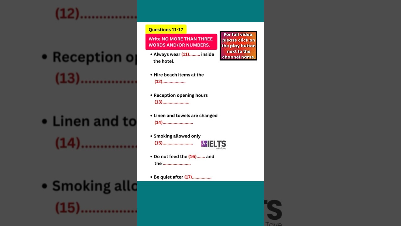 IELTS Listening Practice Test 2024 with Answers