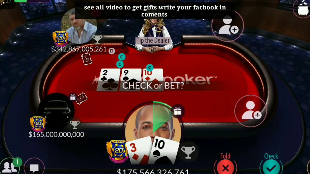 zynga poker free chips - YouTube