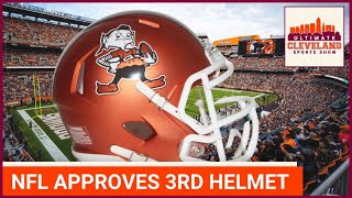 The NFL is allowing a 3rd helmet in 2025, so what could the Cleveland Browns 3rd helmet look like?