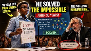 Professor Humiliated a 10-Year-Old Boy… Then He Solved a 38-Year-Old Math Mystery! 😱🧠