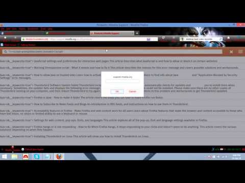 Mozilla Firefox Website XSS