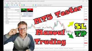 Modify TP and SL in the MT5 Tester Manually | Expert Advisor Demo