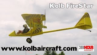 Kolb Aircraft, Kolb Firestar, Kolb Fire Star Experimental Aircraft Kit, www.kolbaircraft.com