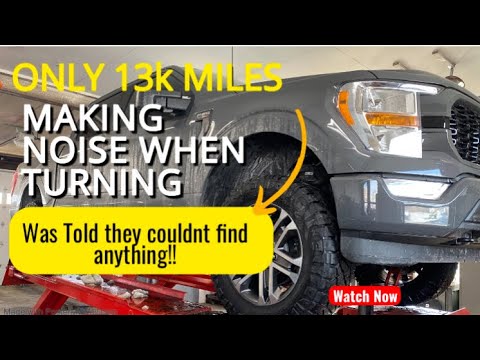 Ford F-150 with Only 13K Miles: Front Suspension Noise!