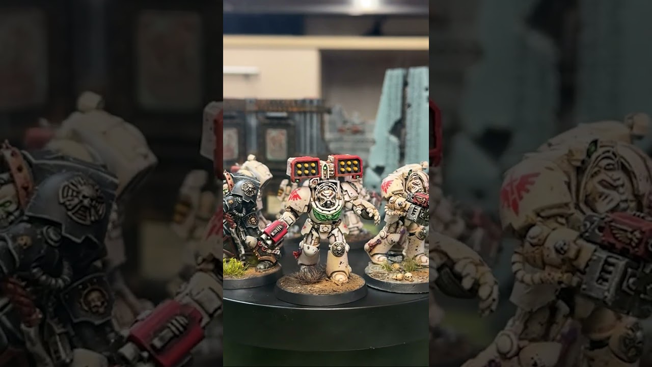 Грозные терминаторы Темных Ангелов готовятся к дипстрайку💥 