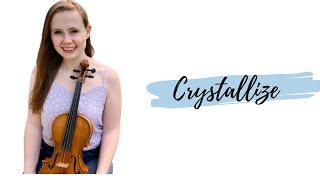 Crystallize | Lindsey Stirling | Violin Tutorial and Sheet Music Resimi