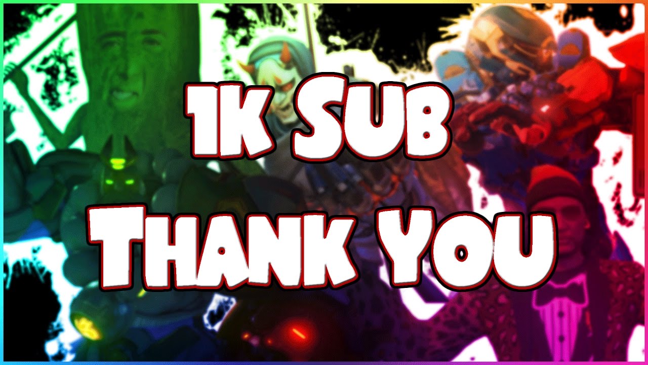 1000 Subscriber Montage/Thank You