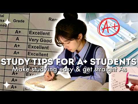 Make Studying EASY & Get Straight A's | Study Secrets for Toppers