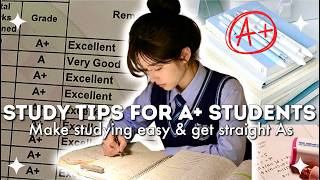 Make Studying EASY & Get Straight A's | Study Secrets for Toppers Guide