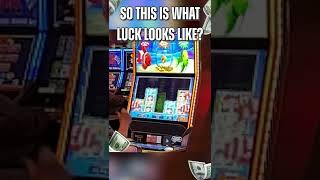 So this is what luck looks like #casino #gambling #lasvegas #slotmachine
