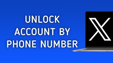 How To Unlock Account By Phone Number On X Twitter On PC