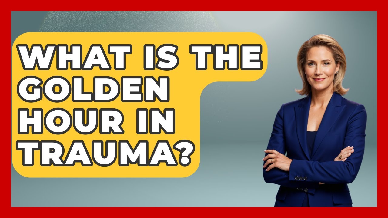 What Is The Golden Hour In Trauma? - First Response Medicine - YouTube
