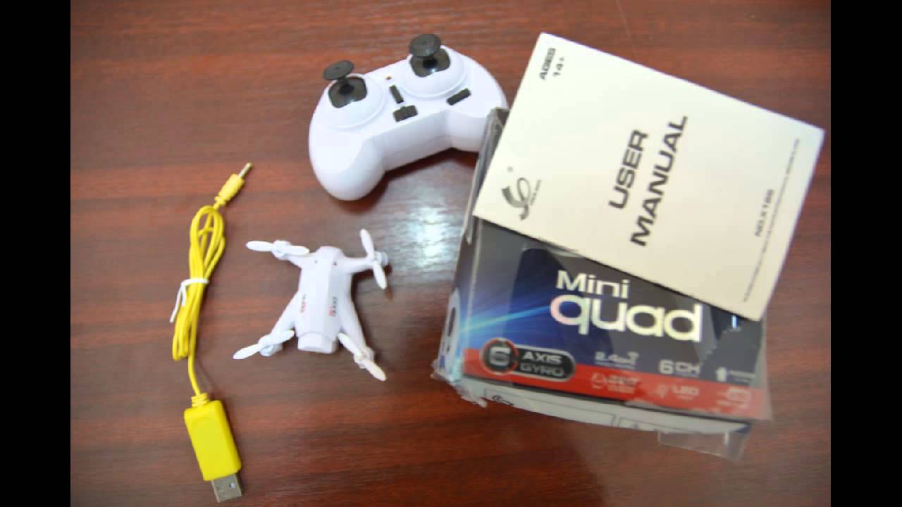 XINLIN X165 4 CH Mini 2.4G Quadcopter unboxing and first drone flight GearBest.com