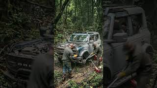 Rusty Ford Bronco Car clean Revive Restroration #FordBronco#Revive#Restroration#viral#shorts